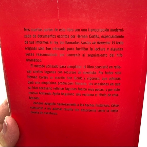 Como conquiste a los Aztecas by Hernán Cortes (Spanish Book) - Picture 5 of 6